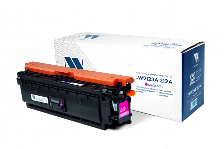 Картридж NVP совместимый NV-W2123A 212A Magenta