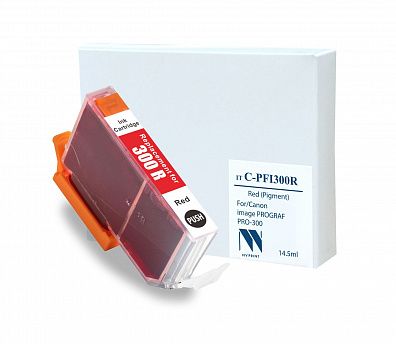 Струйный картридж NV Print C-PFI300 R для Canon imagePROGRAF PRO-300 совместимый