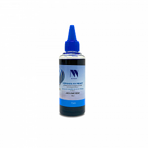 Чернила NV PRINT универсальные на водной основе для аппаратов Epson (100 ml) Cyan совместимые