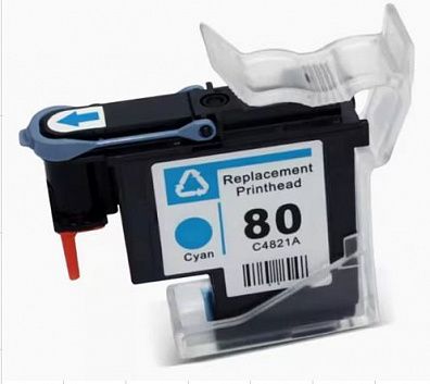 Печатающая головка NVP 80 (NV-C4821A-RE) Cyan для HP 1000/HP1050/HP1055 (совместимая)