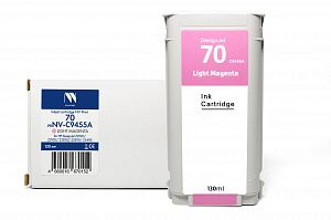 Струйный картридж NVP 70 (NV-C9455A) Light Magenta для HP DesignJet Z2100/Z3100/Z3200 (130 мл) совместимый