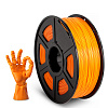Филамент NV PRINT ABS Orange для 3D печати диаметр 1.75мм  длина 330 метров  масса 1 кг