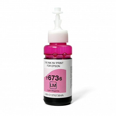 Чернила NV PRINT T6736 для Epson L800/L1800 (70 ml) Light Magenta совместимые