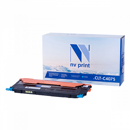 Картридж NVP совместимый NV-CLT-C407S Cyan