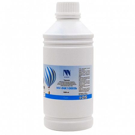 Чернила NV PRINT сублимационные для аппаратов Epson, Mimaki, Mutoh, Roland (1000ml) Cyan