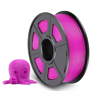 Филамент NV PRINT PLA+ Fuchsia для 3D печати диаметр 1.75мм  длина 330 метров  масса 1 кг