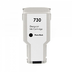 Струйный картридж NV Print 730 (NV-P2V73A) Photo Black для HP DesignJet T1700, T1600, T2600 (300 мл) совместимый