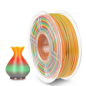 Филамент NV PRINT PETG Rainbow многоцветный для 3D печати диаметр 1.75мм    масса 1 кг