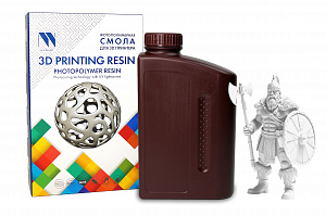 Фотополимерная смола NVPRINT Standard Resin White для 3D печати;  1 кг/бут