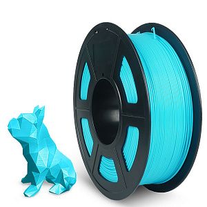 Филамент NVPRINT PLA+ Sky Blue для 3D печати диаметр 1.75мм  длина 330 метров  масса 1 кг