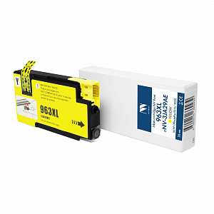 Струйный картридж NVP 963XL (NV-3JA29AE) Yellow для HP OfficeJetPro 9010/9020 (26 мл) совместимый (прошивка 2530C)