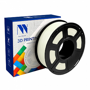 Филамент NV PRINT TPU 95-A  White Белый для 3D печати диаметр 1.75мм,   масса 1,0 кг