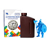 Фотополимерная смола NV PRINT Standard Resin Clear Blue синий полупрозрачный для 3D печати 1 кг (бут)