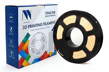 Филамент NV PRINT TPU Skin для 3D печати диаметр 1.75мм   масса 0,5 кг