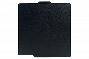 Пластина для 3D принтера NVP двухсторонняя текстурированная PEI+PEI 257х257мм "Черная ночь"