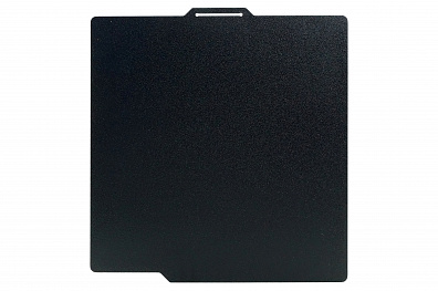 Пластина для 3D принтера NVP двухсторонняя текстурированная PEI+PEI 257х257мм "Черная ночь"