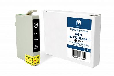 Струйный картридж NV Print T0921 (NV-C13T09214A10) Black для Epson Stylus C91/CX4300/T26/TX106/TX109/TX119 (15 мл) совместимый