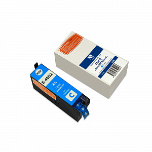 Струйный картридж NV Print T40D2 (NV-C13T40D240) Cyan для Epson SureColor SC-T5100/T3100 (50 мл) совместимый