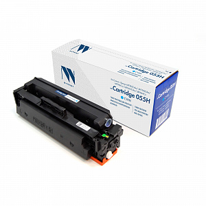 Тонер-картридж NVP совместимый NV-055H Cyan