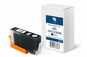 Струйный картридж NVP 655 (NV-CZ109AE) Black для HP DeskJet IA 3525/4615/5525/6525 (24 мл) совместимый