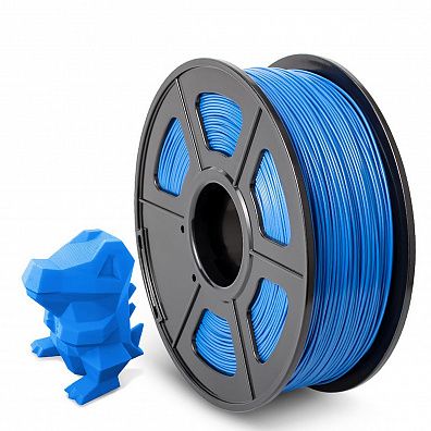 Филамент NV PRINT ABS Blue Grey для 3D печати диаметр 1.75мм  длина 330 метров  масса 1 кг