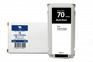 Струйный картридж NVP 70 (NV-C9448A) Black Matte для HP DesignJet Z2100/Z3100/Z3200 (130 мл) совместимый