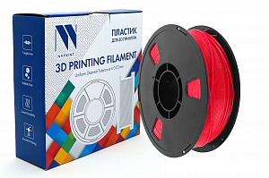 Филамент NV PRINT PETG  Coral Red для 3D печати коралловый красный диаметр 1.75мм    масса 1 кг