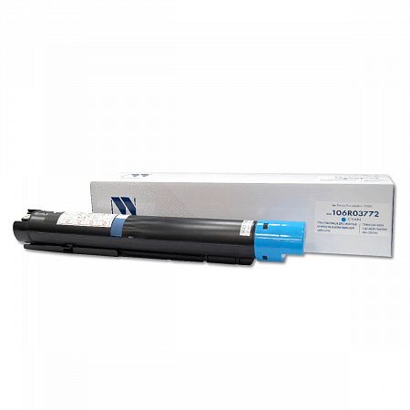 Тонер-картридж NVP совместимый NV-106R03772 Cyan