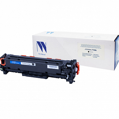 Картридж NVP совместимый NV-CC530A/NV-718 Black