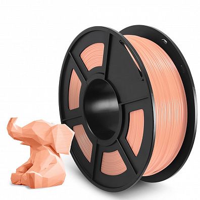 Филамент NV PRINT PLA Beige для 3D печати диаметр 1.75мм  длина 330 метров  масса 1 кг