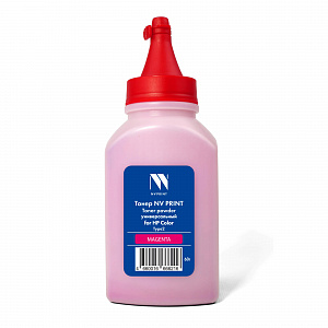Тонер NVP для HP Color универсальный Type2 (60г) Magenta совместимый