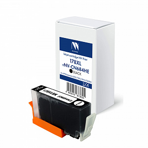 Струйный картридж NV Print 178XL (NV-CN684HE) Black для HP Photosmart 6510/7510/B110/C8583 (24 мл) совместимый