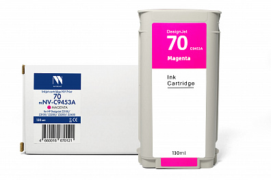 Струйный картридж NVP 70 (NV-C9453A) Magenta для HP DesignJet Z2100/Z3100/Z3200 (130 мл) совместимый