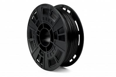 Филамент NV PRINT PETG Черный для 3D печати диаметр 1.75мм  масса 1 кг (эконом. упаковка)