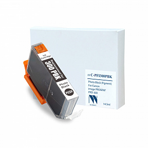 Струйный картридж NV Print C-PFI300 PBK для Canon imagePROGRAF PRO-300 совместимый
