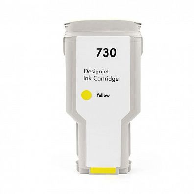 Струйный картридж NV Print 730 (NV-P2V70A) Yellow для HP DesignJet T1700, T1600, T2600 (300 мл)