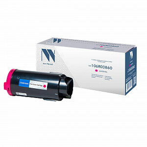 Картридж NVP совместимый NV-106R03860 Magenta