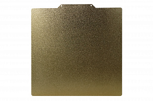 Пластина для 3D принтера NVP двухсторонняя текстурированная PEI+PEI 250х250 мм "Золото"