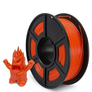 Филамент NV PRINT PETG Orange для 3D печати диаметр 1.75мм  длина 330 метров  масса 1 кг