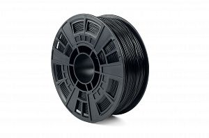 Филамент NV PRINT ABS Черный для 3D печати диаметр 1.75мм   масса 1 кг (эконом. упаковка)