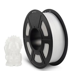 Филамент NV PRINT PETG White для 3D печати диаметр 1.75мм  длина 330 метров  масса 1 кг