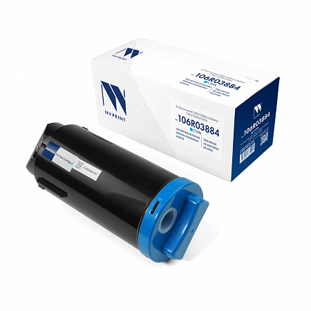 Тонер-картридж NVP совместимый NV-106R03884 Cyan