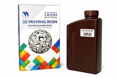 Фотополимерная смола NV PRINT высокой детализации 14K Red Wax Resine  для 3D печати 1 кг (бут)