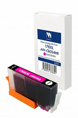 Струйный картридж NV Print 178XL (NV-CB324HE) Magenta для HP Photosmart 6510/7510/B110/C8583 (15 мл) совместимый