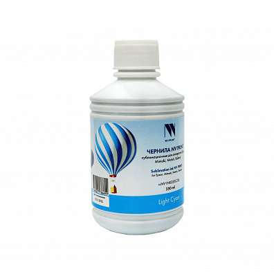 Чернила NV PRINT сублимационные для аппаратов Epson, Mimaki, Mutoh, Roland (250ml) Light Cyan