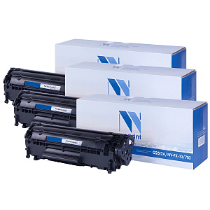 Картридж NVP совместимый NV-Q2612A/NV-FX-10/703-SET3
