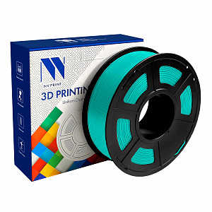 Филамент NV PRINT PETG  Blue Sky для 3D печати "небесный" диаметр 1.75мм   масса 1 кг