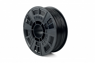Филамент NV PRINT ABS Черный для 3D печати диаметр 1.75мм   масса 1 кг (эконом. упаковка)