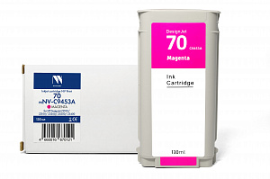 Струйный картридж NVP 70 (NV-C9453A) Magenta для HP DesignJet Z2100/Z3100/Z3200 (130 мл) совместимый
