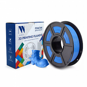 Филамент NV PRINT PLA Blue Grey Сине-серый для 3D печати диаметр 1.75мм    масса 1 кг